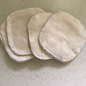 Set of 10 reusable face pads